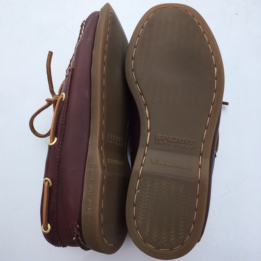 Sperry Top-Siders With Anchor Print Size 5.5 - image 4